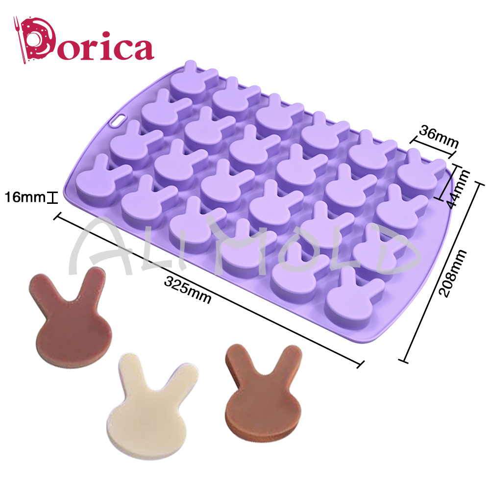 3D Easter Bunny Silicone Mold  - مراجعة Candle Supplies Eu وسعره