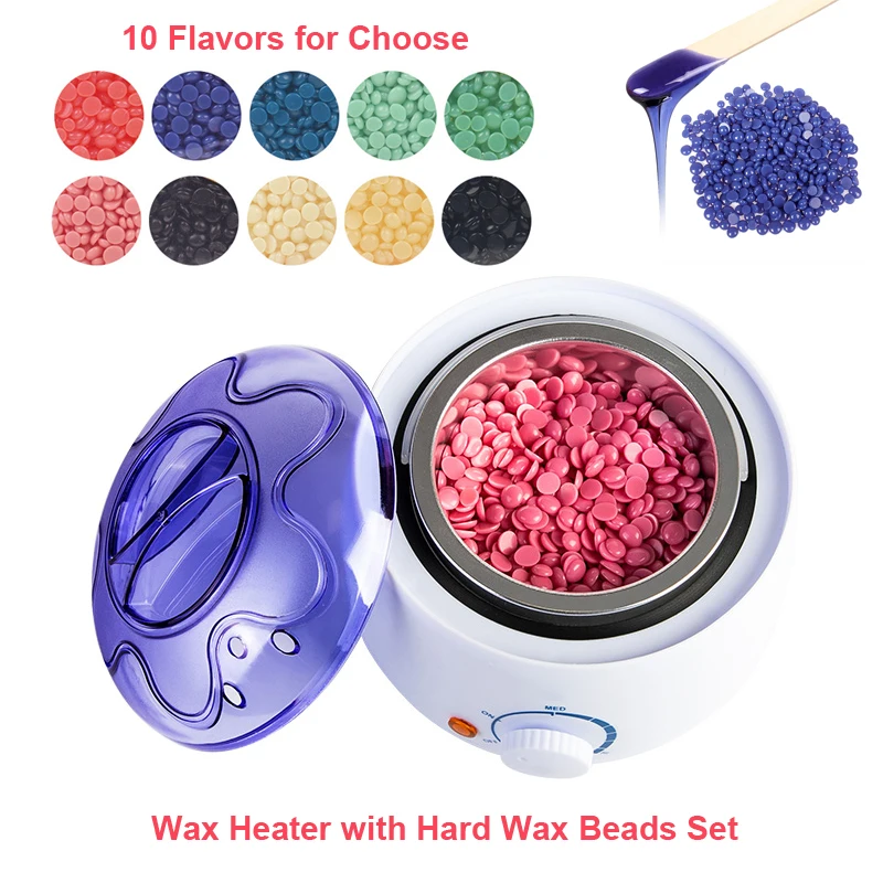 Wax Machine + Hard Beans Set H - مراجعة Wax Melting Pot وسعره
