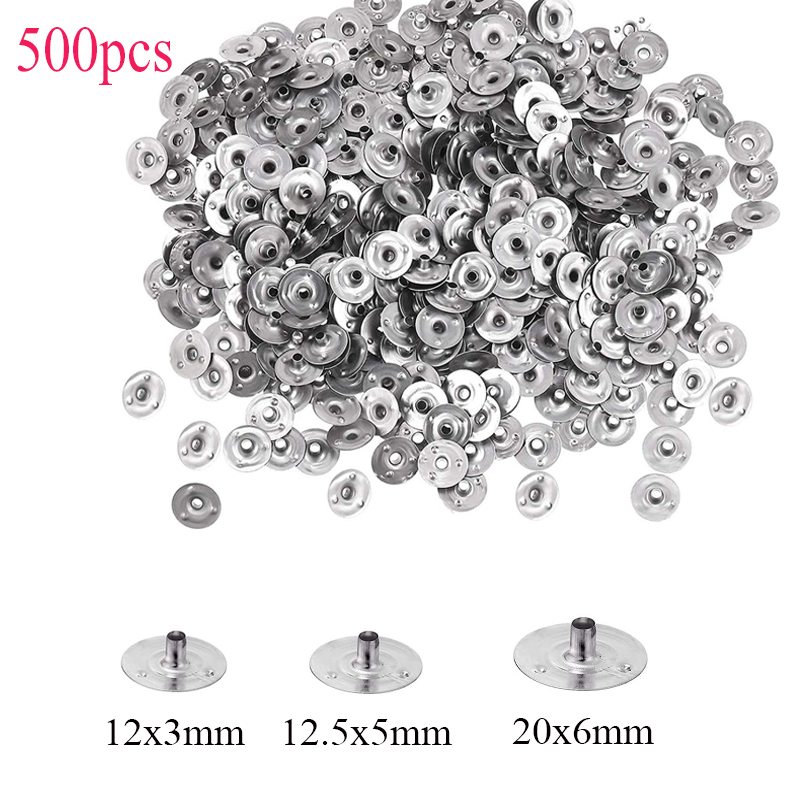 500 Pieces Candle Wick Metal S - مراجعة Candle Making Supplies Usa وسعره