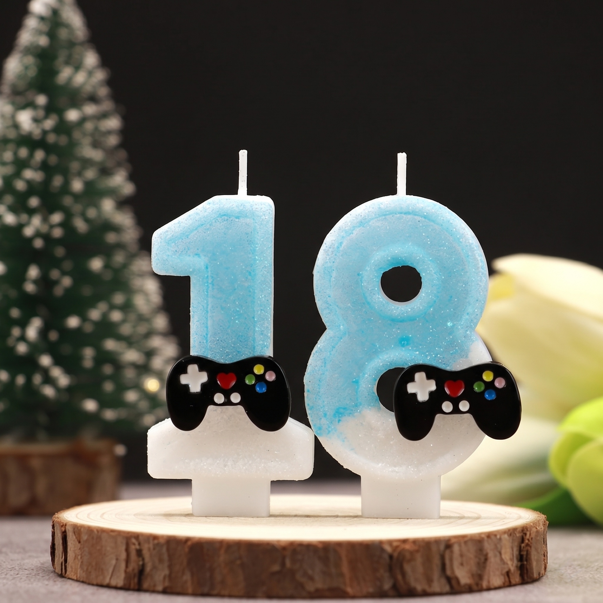 Cute Video Game Number Birthda - مراجعة Candle Supplies Video وسعره