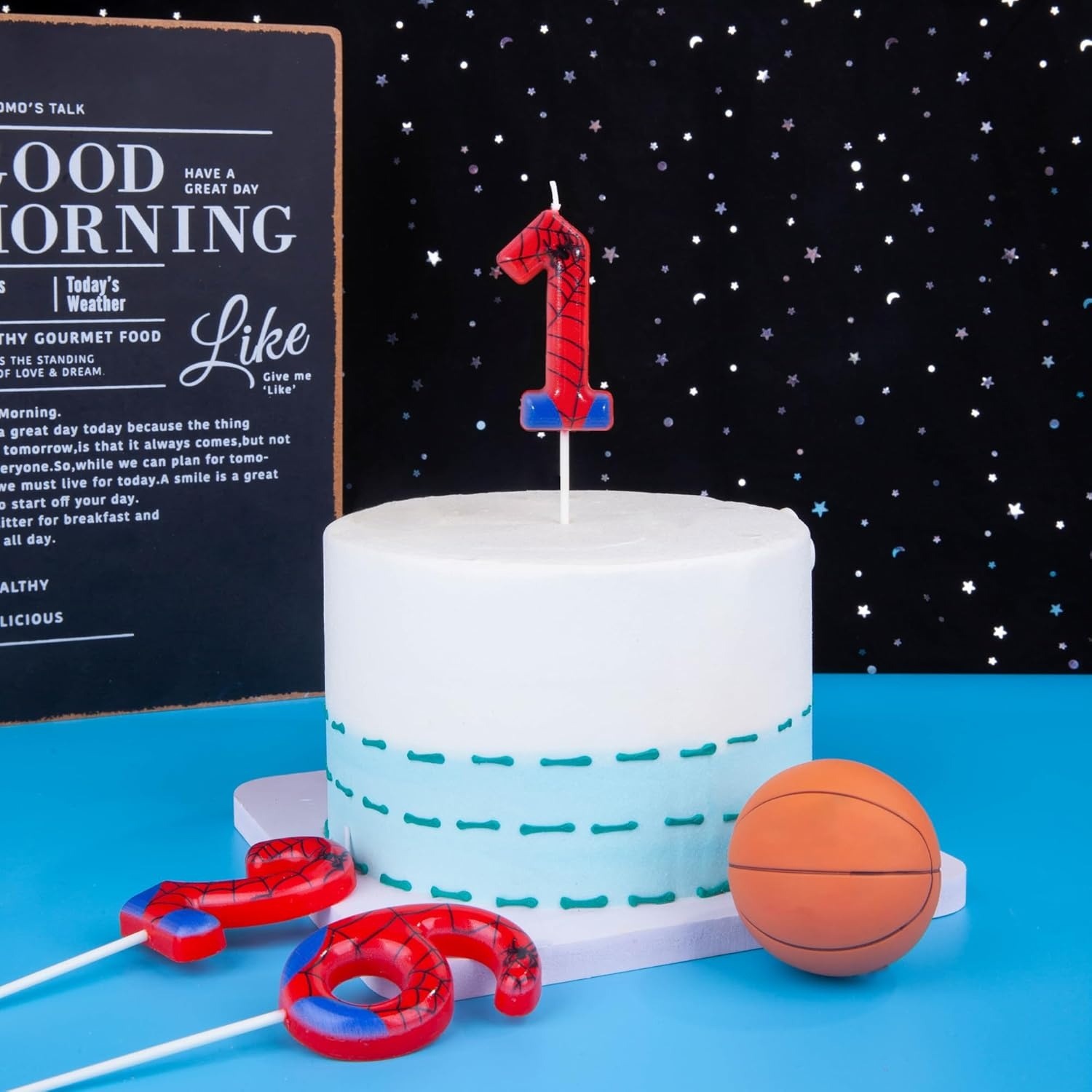 Spider Party 0-9 Birthday Cand - مراجعة Candle Supplies Usa وسعره