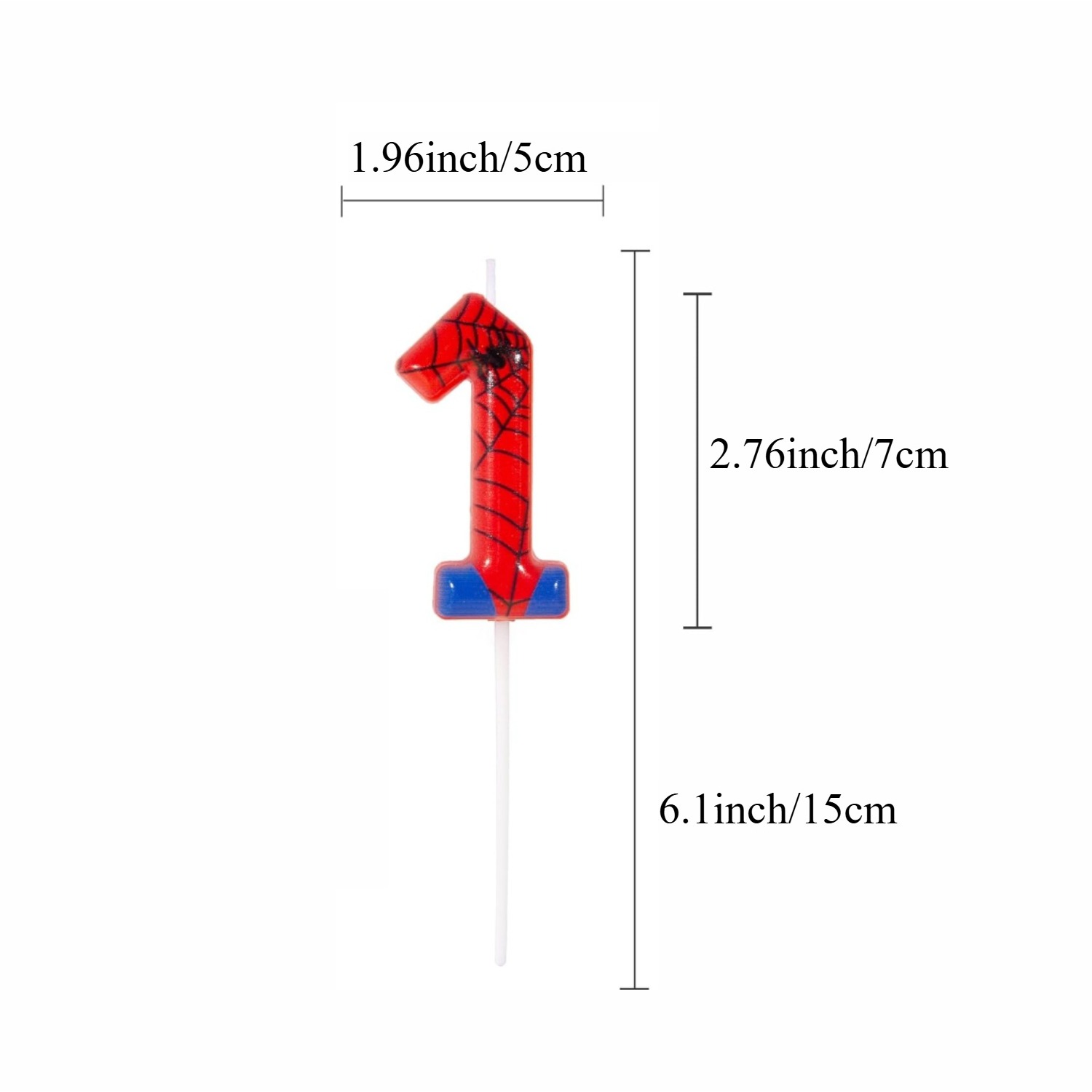 Spider Party 0-9 Birthday Cand - مراجعة Candle Supplies Usa وسعره