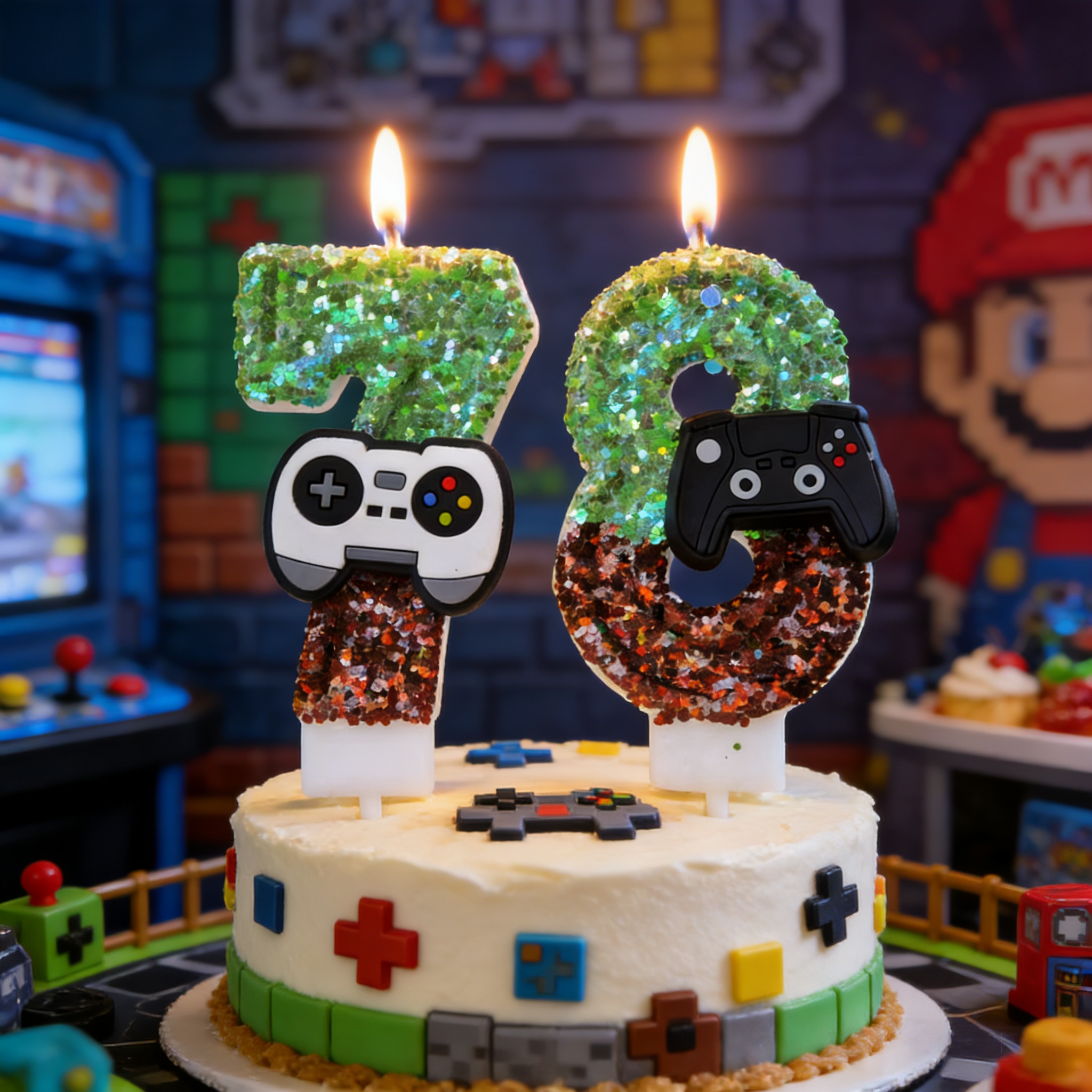 Video Game Candle Game Control - مراجعة Candle Supplies Video وسعره