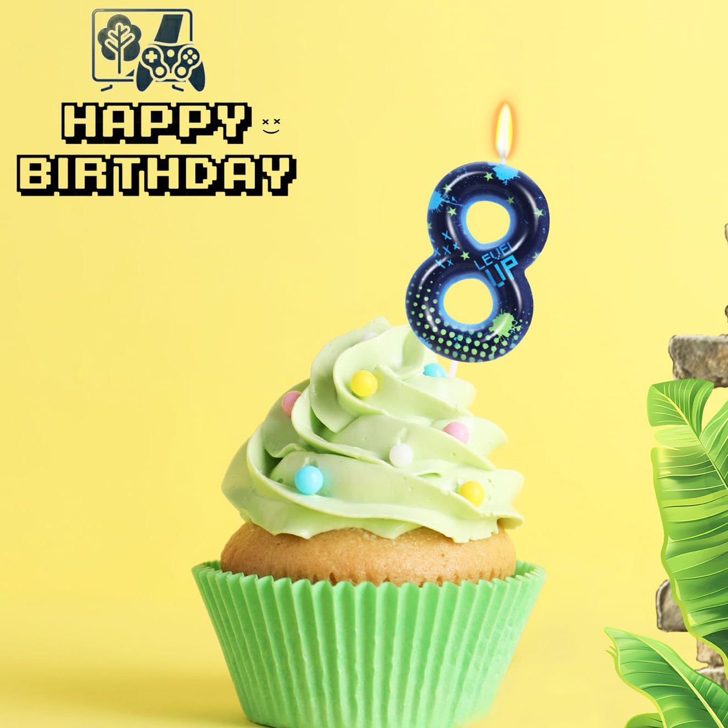 Birthday Candles for Boys Numb - مراجعة Candle Supplies Video وسعره