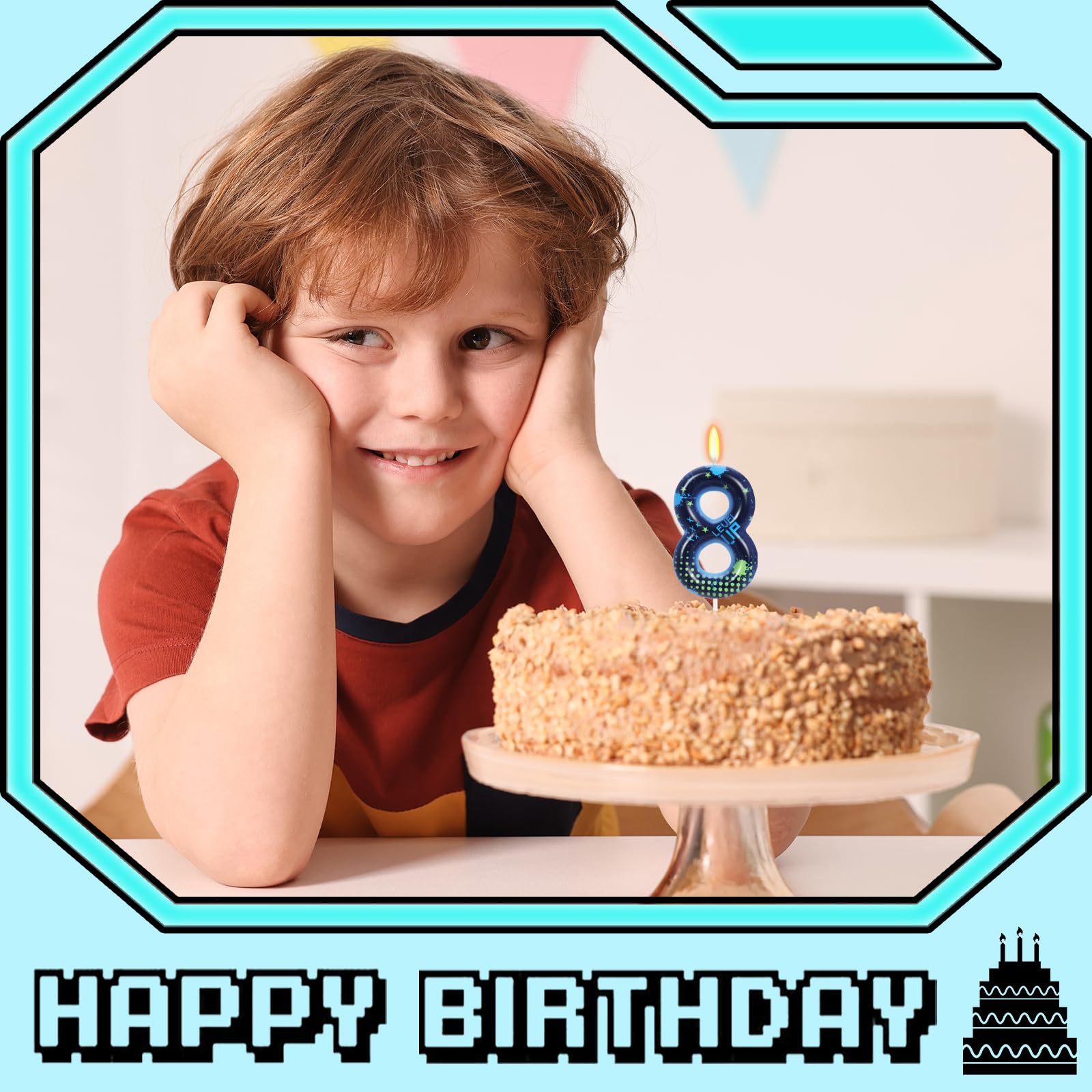 Birthday Candles for Boys Numb - مراجعة Candle Supplies Video وسعره