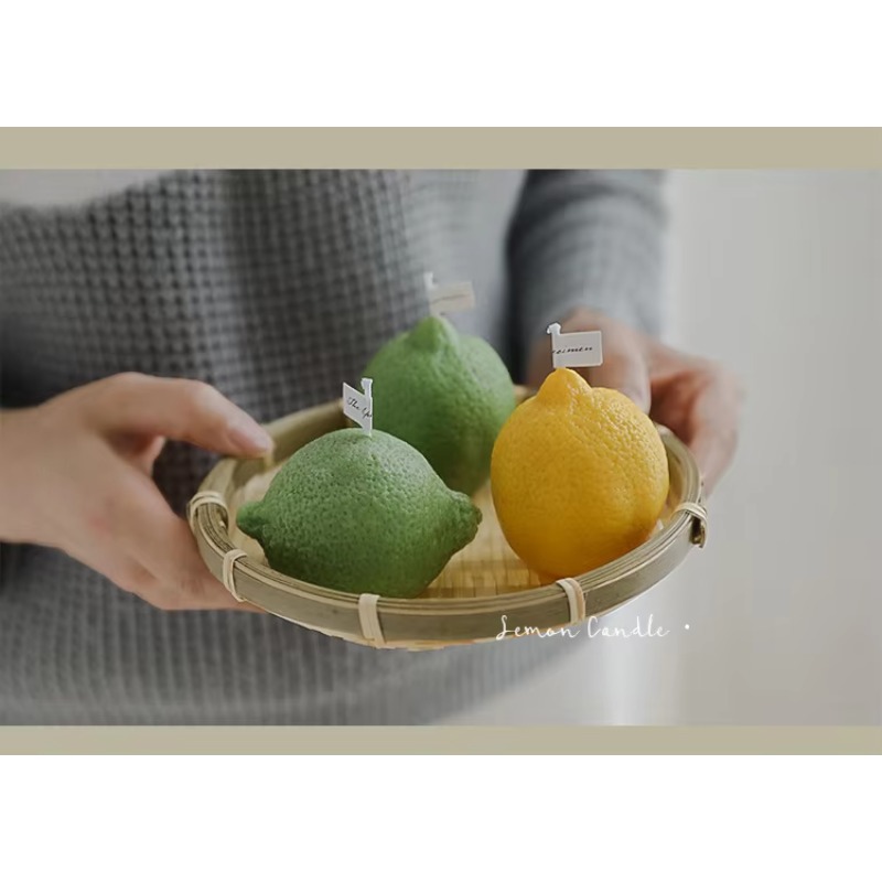Custom Home Decoration Lemon C - مراجعة Candle Supplies Usa وسعره