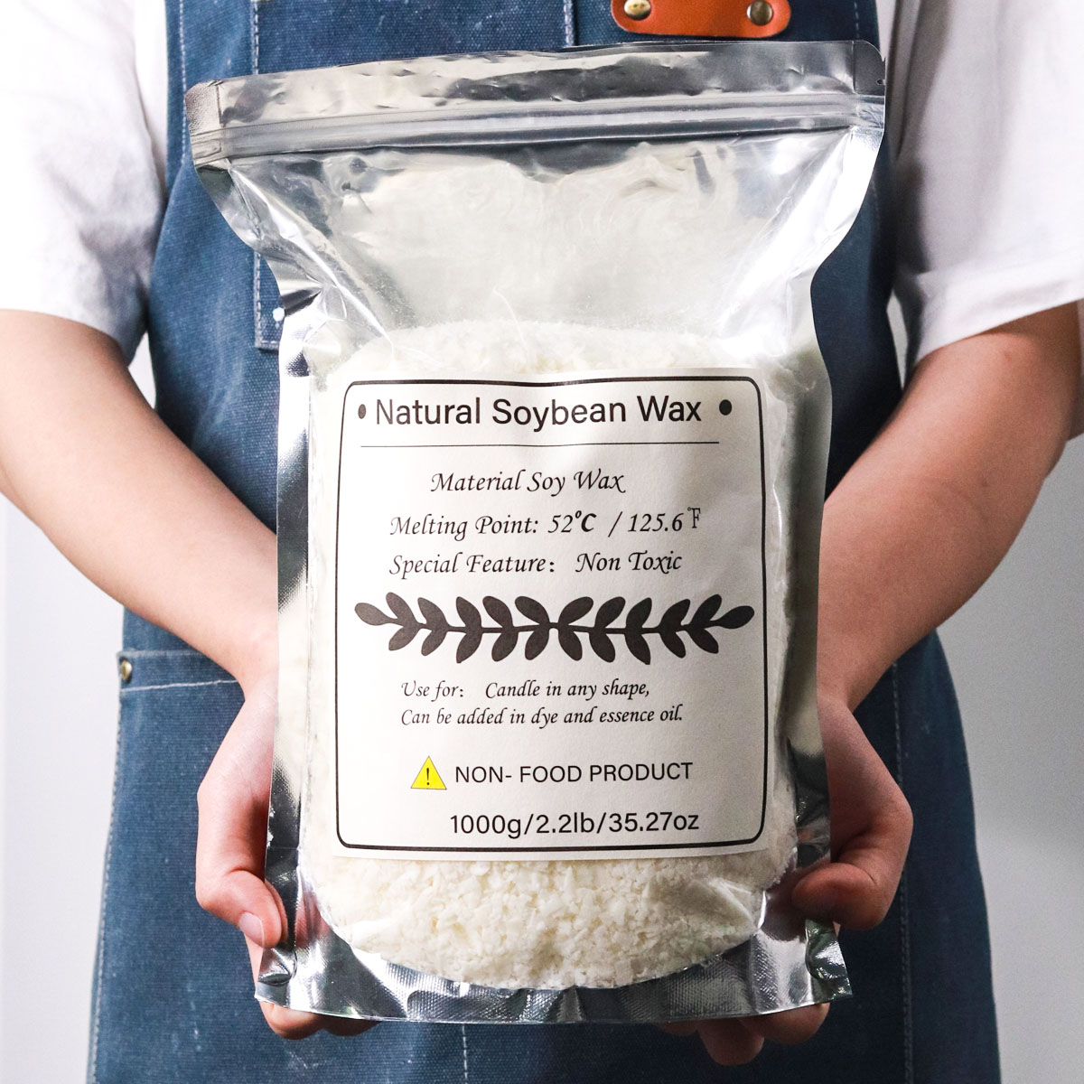 1KG Natural Soy Wax Granular S - مراجعة Candle Making Supplies Usa وسعره