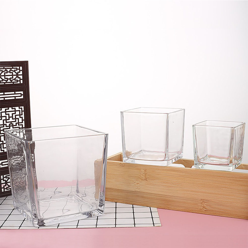 Geometry Square Candlestick In - مراجعة Candle Glass Supplies وسعره