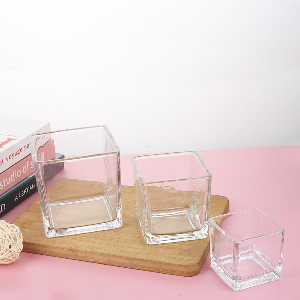 Geometry Square Candlestick In - مراجعة Candle Glass Supplies وسعره