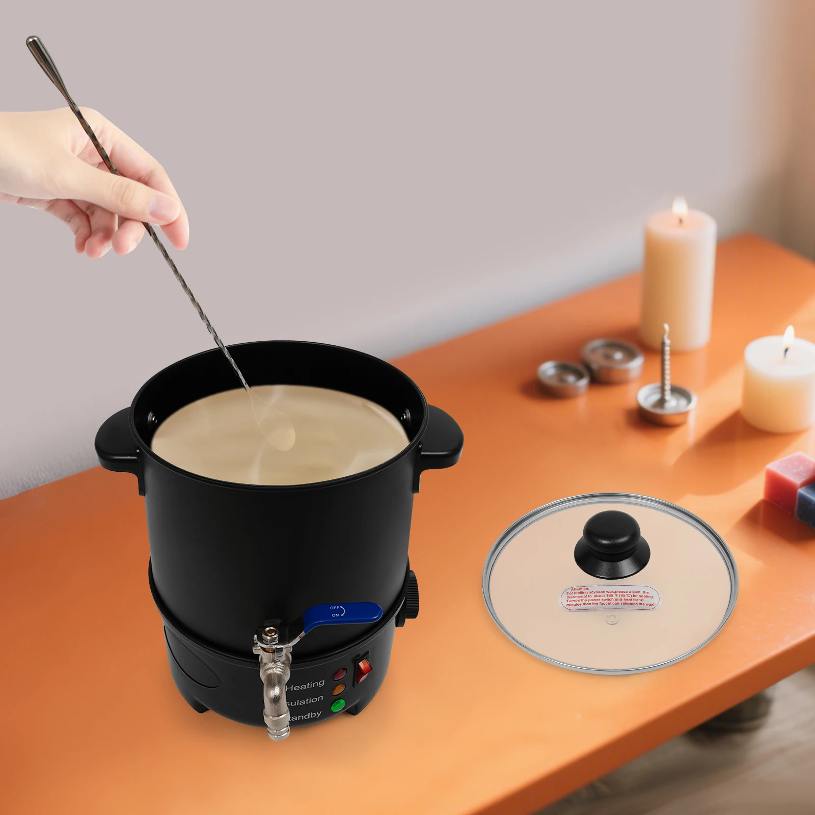 4L Electric Wax Melter, 600W 1 - مراجعة Wax Melting Pot وسعره